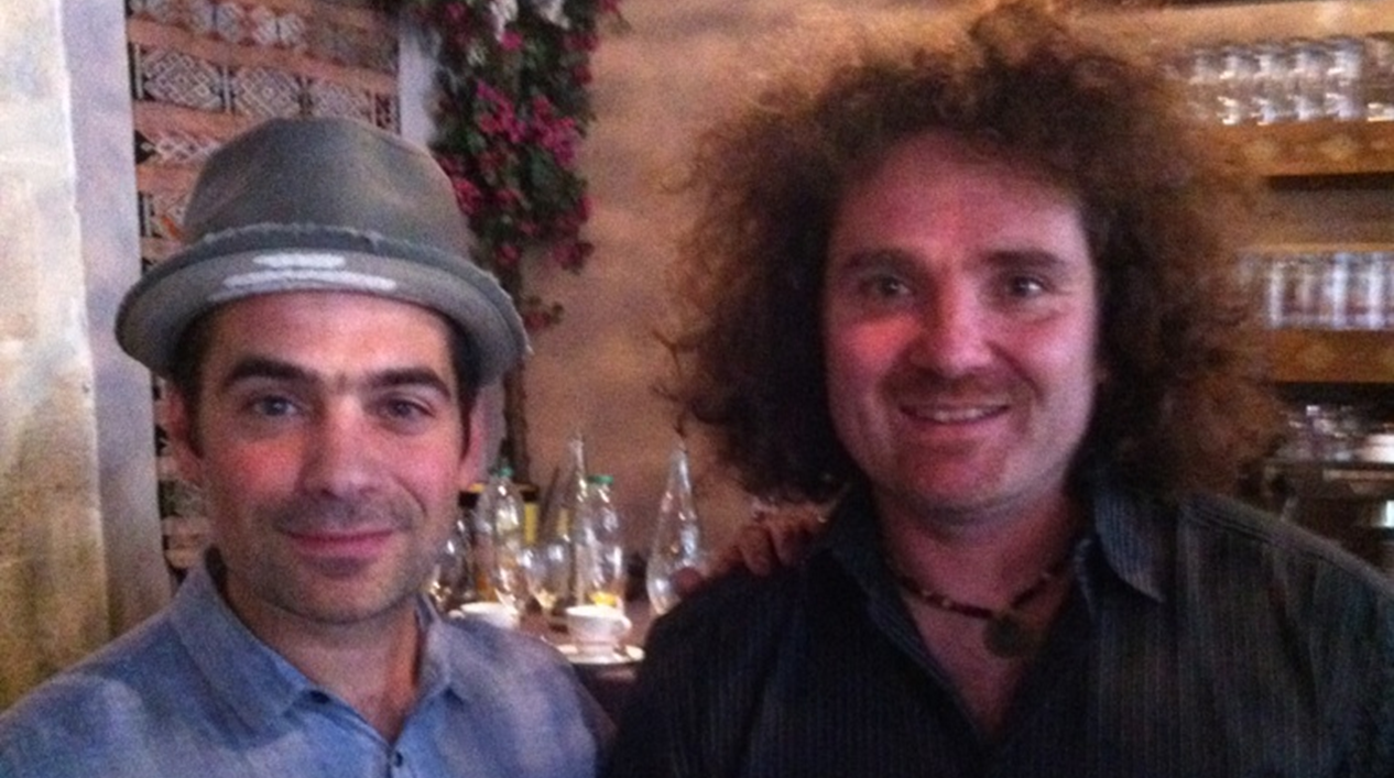 Régis Archimbaud avec Anthony Jacquin