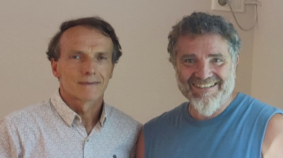 Régis Archimbaud avec Christian Bordes