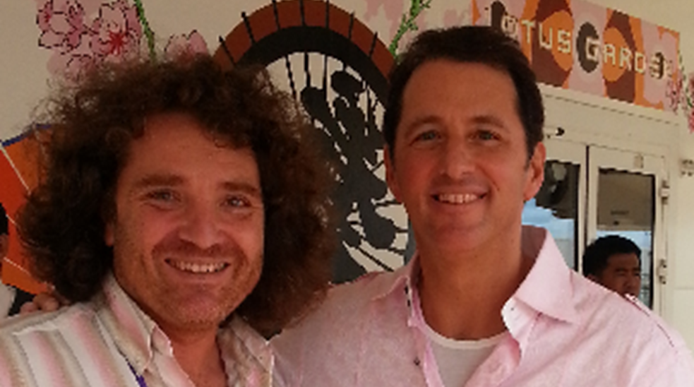 Régis Archimbaud avec Kevin Trudeau
