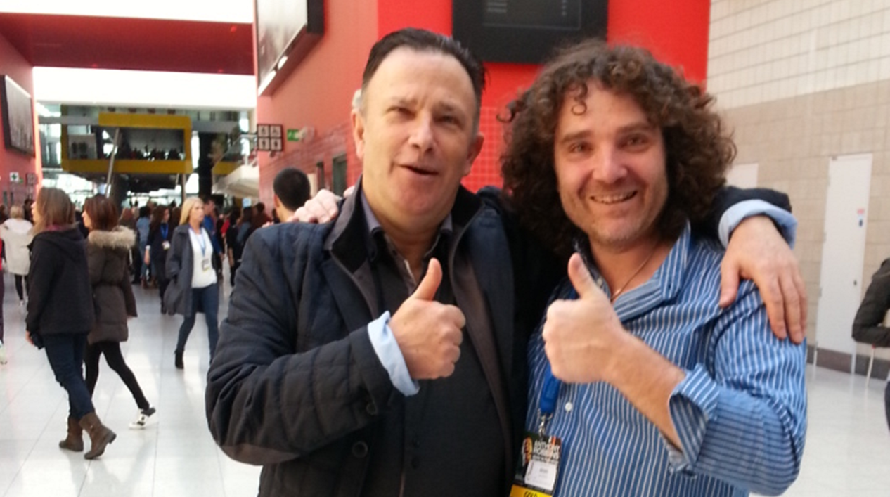 Régis Archimbaud avec Lionel Donelley