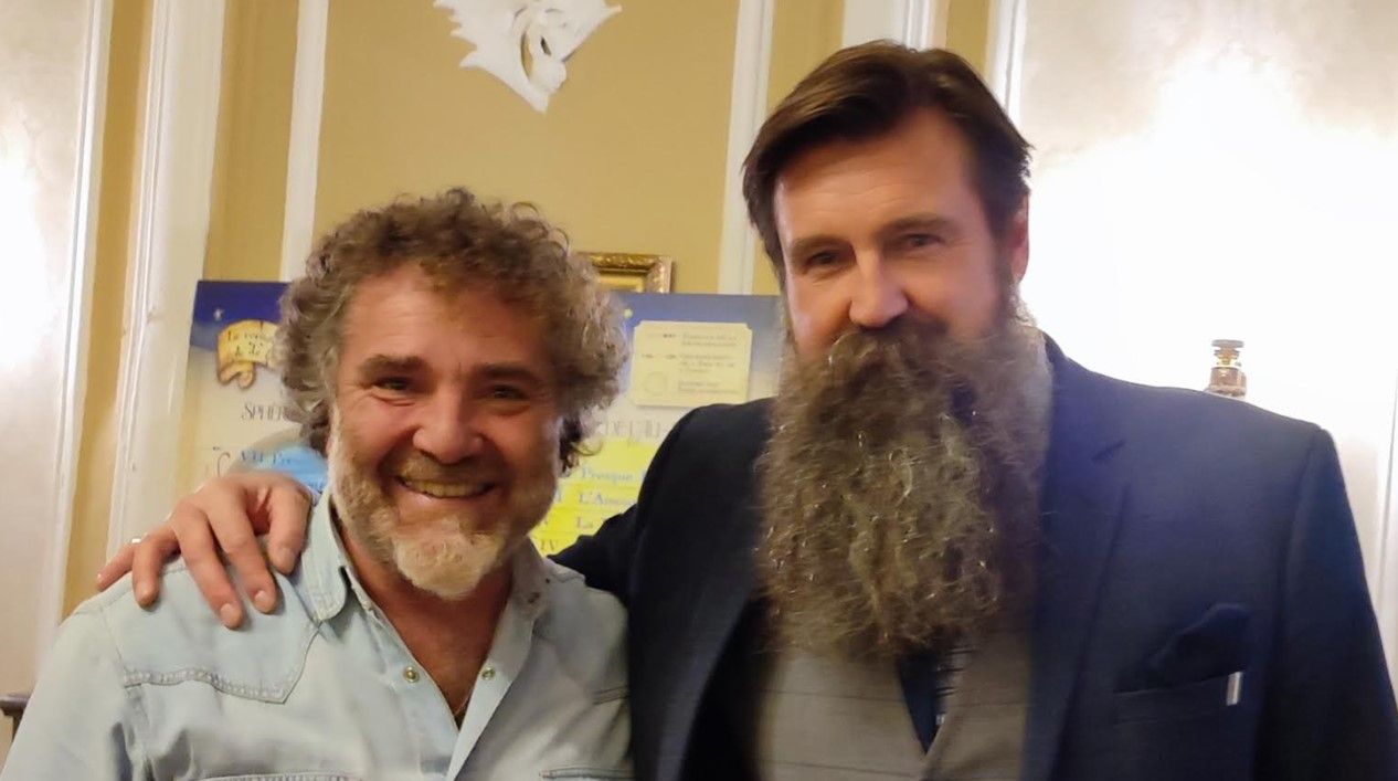 Régis Archimbaud avec Mischa Harmeijer
