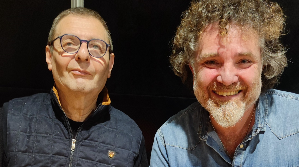 Régis Archimbaud avec Patrick Burensteinas