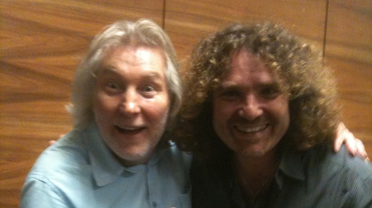 Régis Archimbaud avec Richard Wilkins