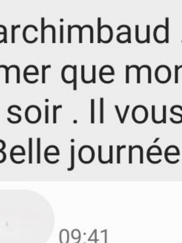 Témoignage d’une cliente rapportant que son mari a retrouvé le sommeil
