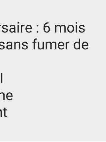Témoignage client : six mois sans cigarette