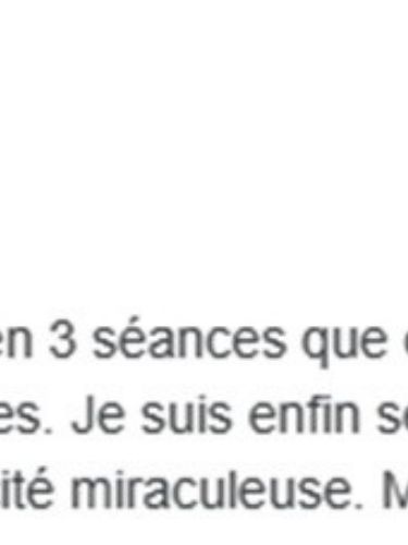 Avis Google : sentiment de sérénité et progrès personnels rapportés après trois séances